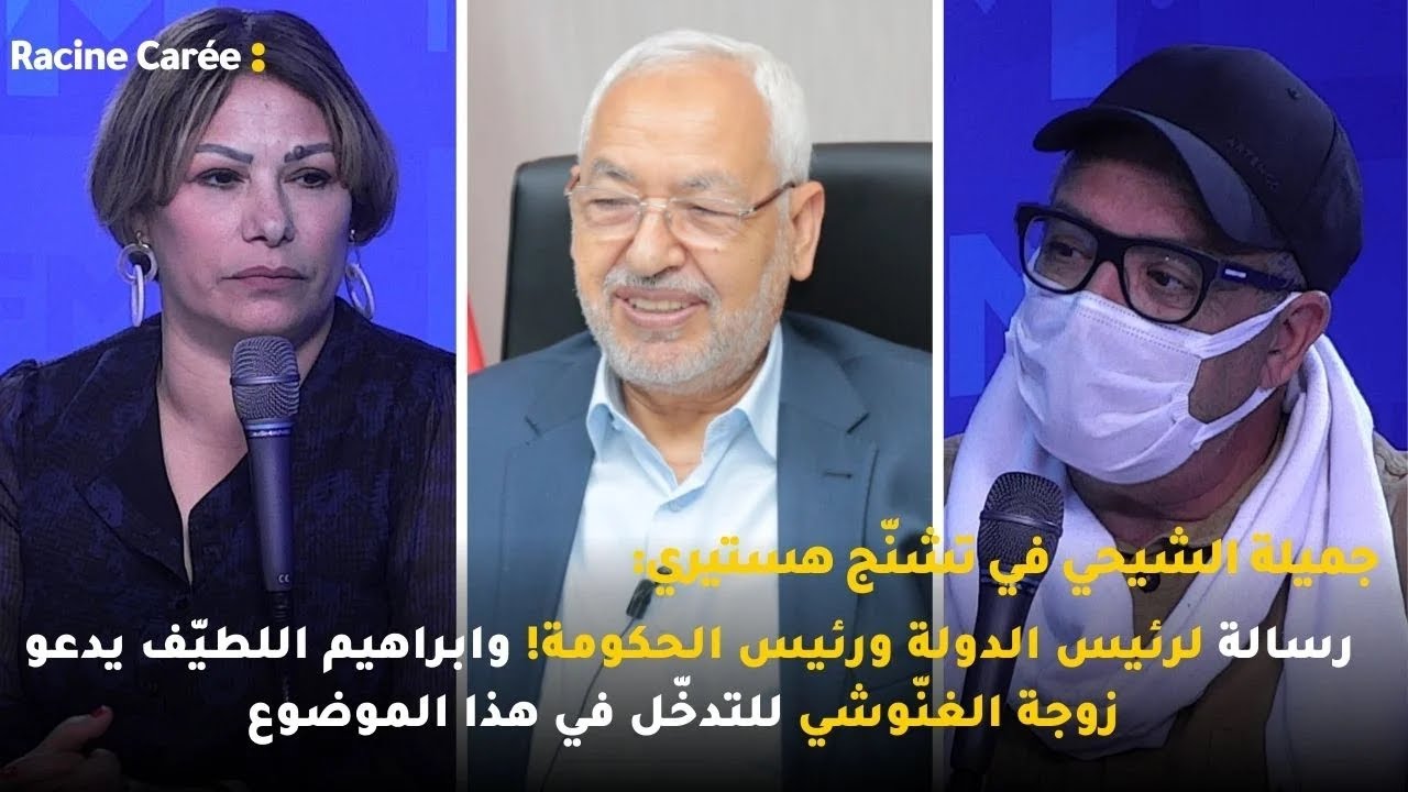 !....جميلة الشيحي في تشنّج هستيري: رسالة لرئيس الدولة ورئيس الحكومة