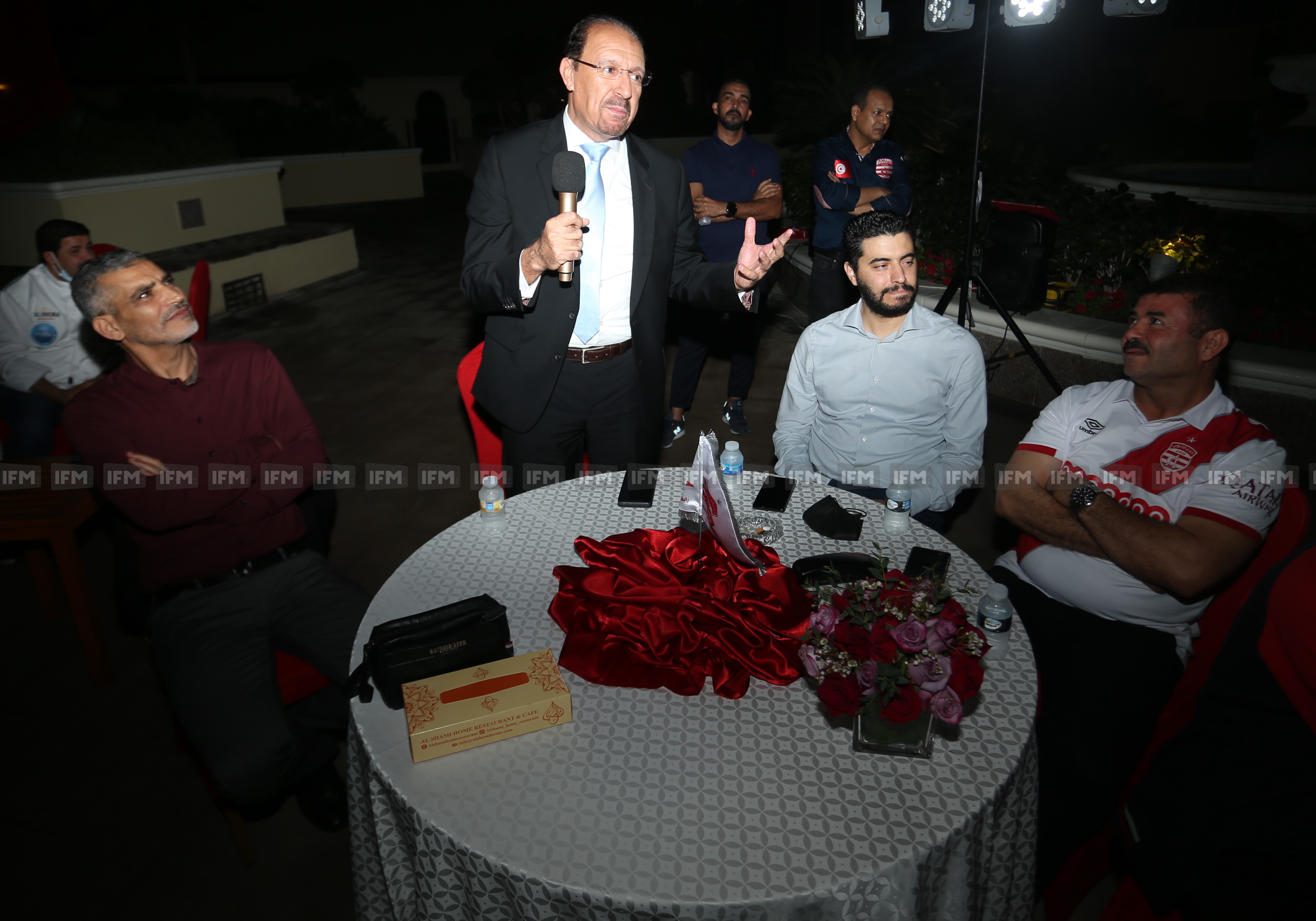 يوسف العلي في ضيافة خلية احباء النادي الافريقي بالدوحة