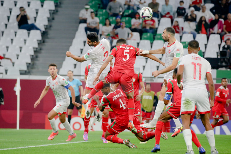 كأس العرب : الشوط الاول لمباراة تونس وعمان