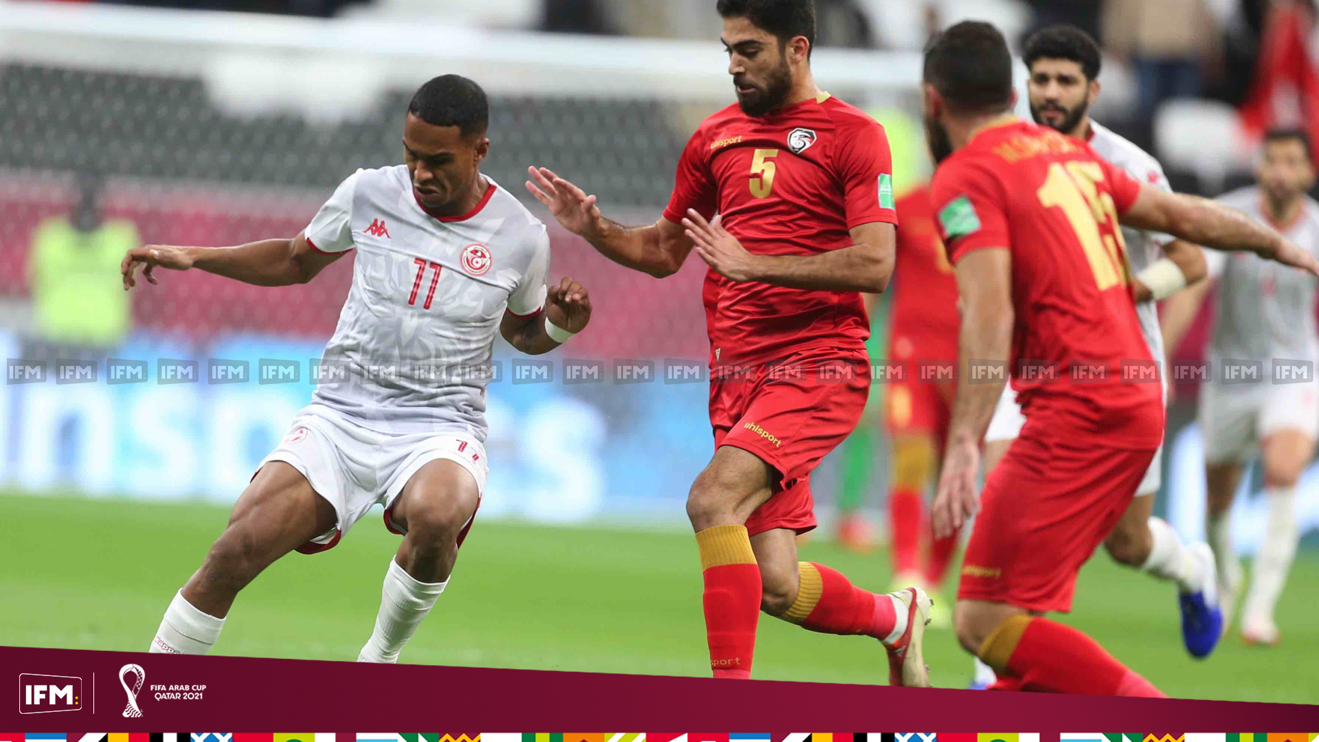 كأس العرب: هزيمة المنتخب التونسي أمام نظيره السوري 0-2