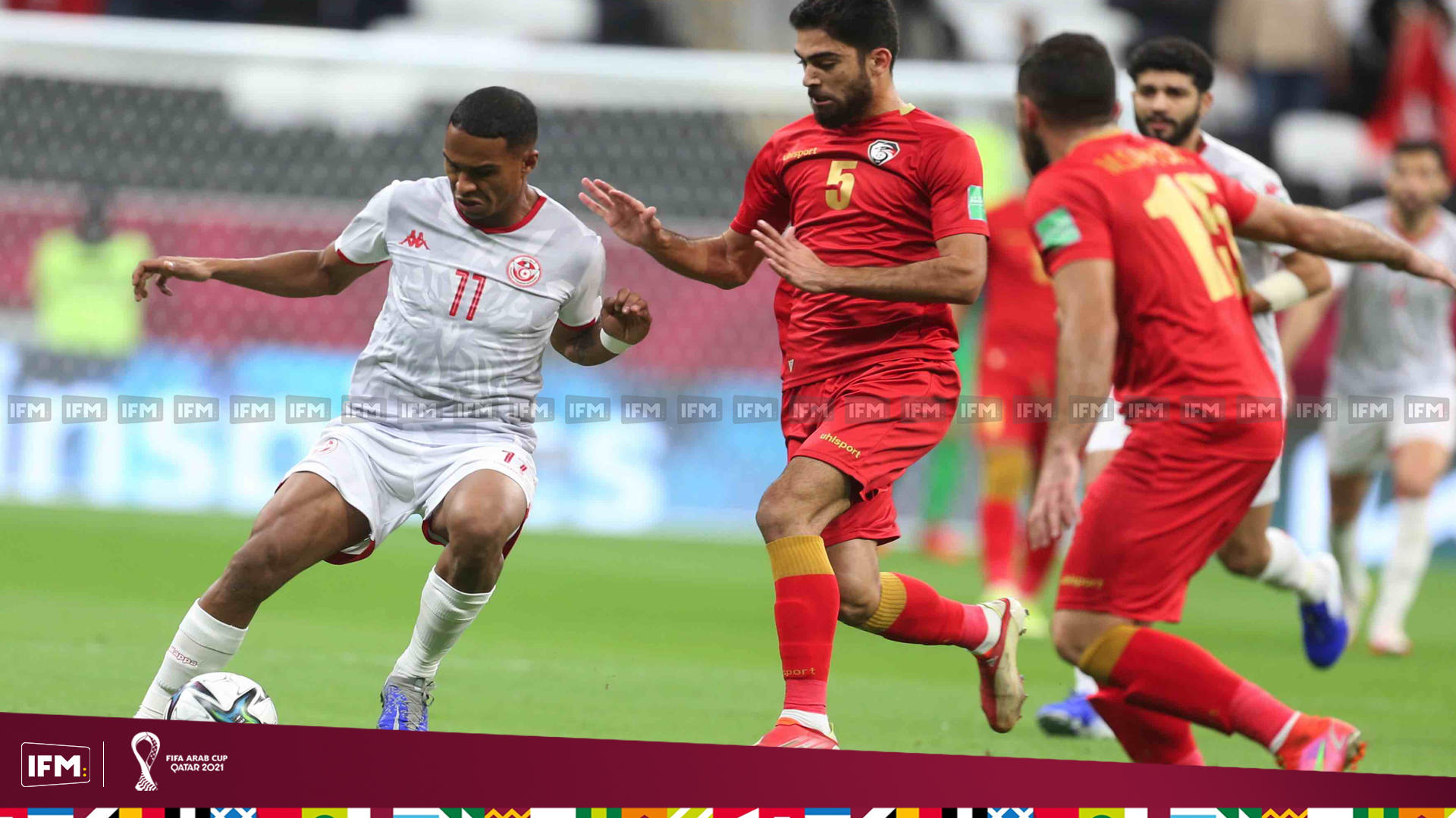 كأس العرب: هزيمة المنتخب التونسي أمام نظيره السوري 0-2