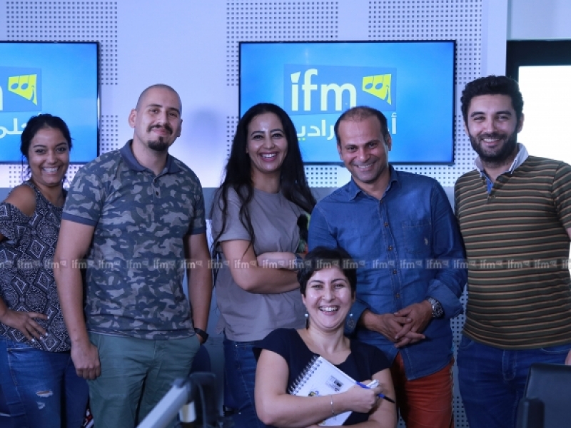 La nouvelle équipe de l'émission Midi 2 IFM avec Wael Toukabri et ses chroniqueurs