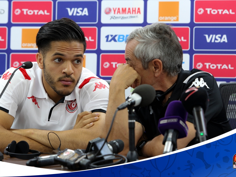 الندوة الصحفية  للمدرب ألان جيراس قبل مواجهة انغولا