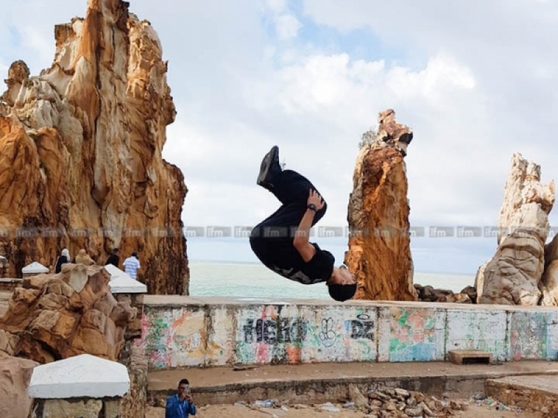 Trace"  فريق 3F من فرنسا في إطار تظاهرة "خلي 