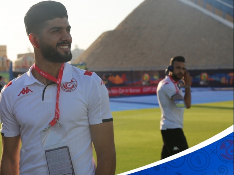 نسور قرطاج في جولة بملعب السويس قبل المباراة الافتتاحية ضد أنغولا