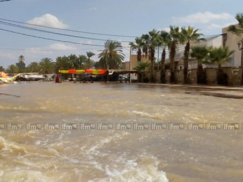صور من مدنين بعد ليلة من الأمطار