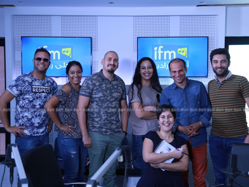 La nouvelle équipe de l'émission Midi 2 IFM avec Wael Toukabri et ses chroniqueurs