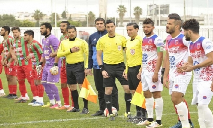 تقديم  توقيت مباراة الاتحاد الرياضي بتطاوين والملعب التونسي 