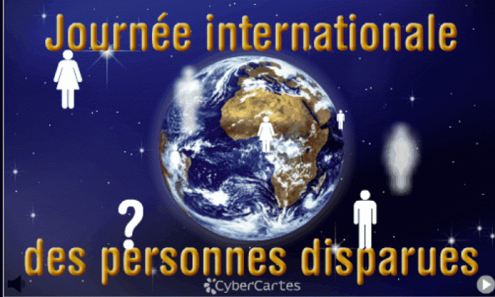 Journée Internationale des personnes disparues