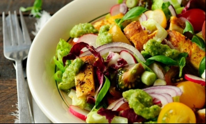 Recette : Salade roquette feta