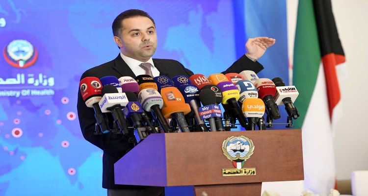 المتحدث الرسمي باسم وزارة الصحة الكويتية "عبد الله السند"