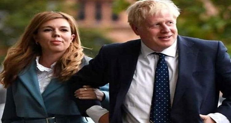 بوريس جونسون وخطيبته يرزقان بطفل