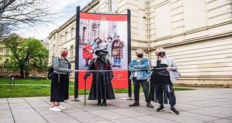 أسبوع موضة للكمامات في ليتوانيا