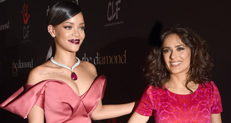 Rihanna et Salma Hayek plus riches que la reine d’Angleterre