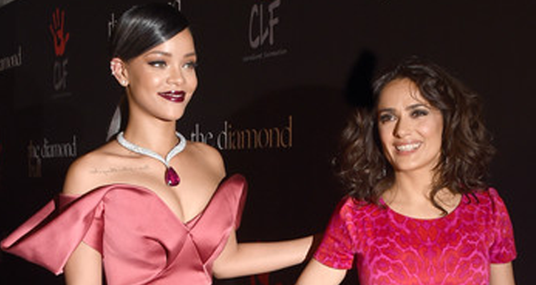 Rihanna et Salma Hayek plus riches que la reine d’Angleterre 