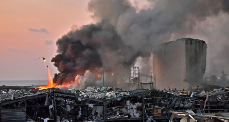 Une double explosion à Beyrouth