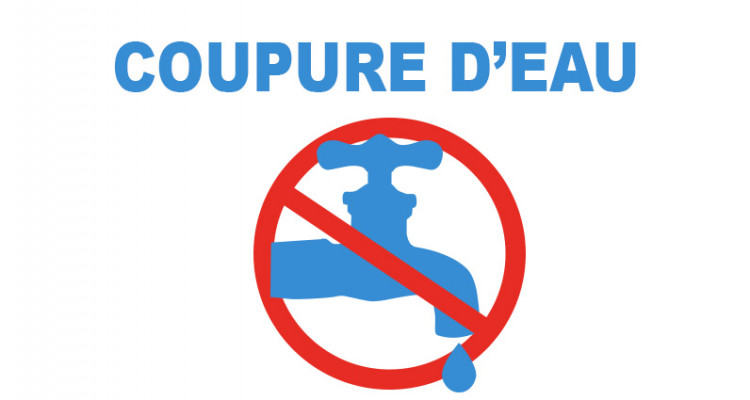 coupure d'eau