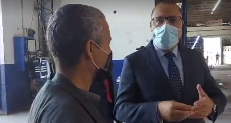 هشام المشيشي محطة سيارات الأجرة المنصف باي