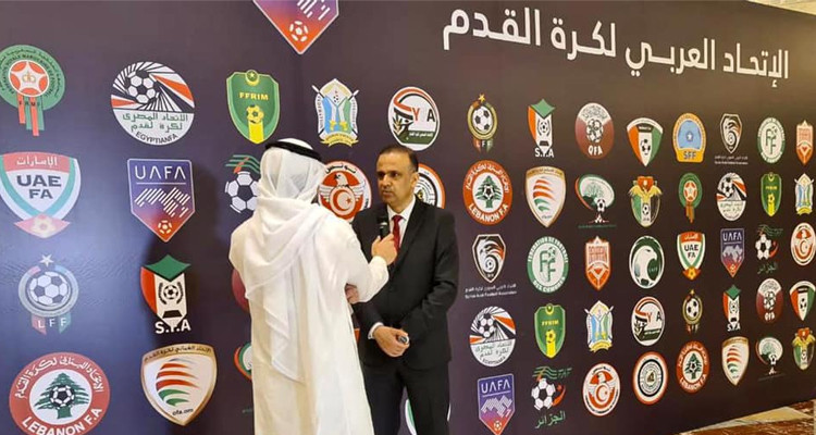 انتخاب وديع الجريء عضوا بالمكتب التنفيذي للإتحاد العربي لكرة القدم