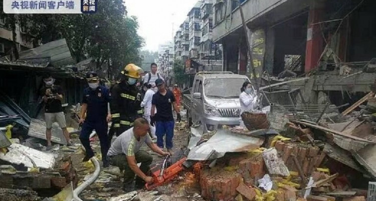 قتلى وجرحى في انفجار انبوب كبير للغاز الطبيعي في الصين
