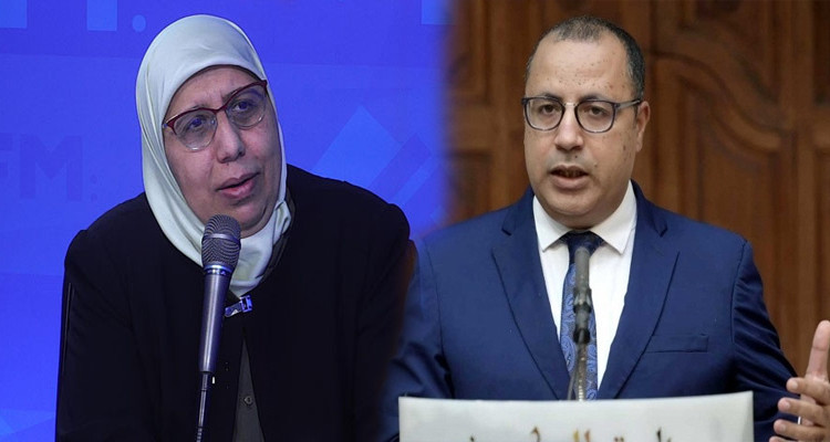 يامينة الزغلامي تطالب بجلسة حوار عاجلة مع رئيس الحكومة