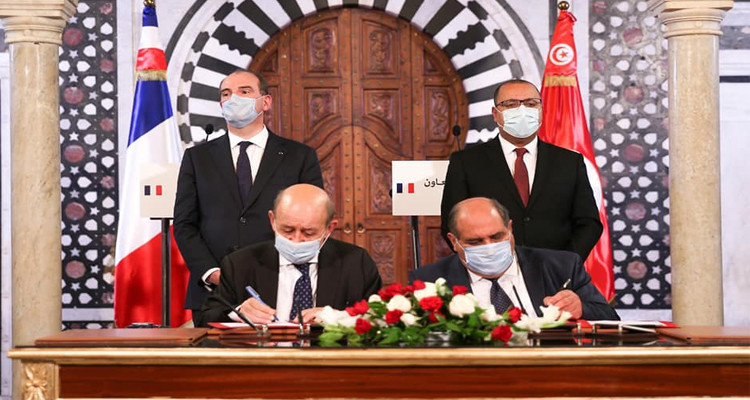 إمضاء 7 اتفاقيات تعاون مشترك تونسي فرنسي