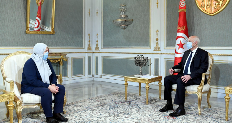 سعيد خلال لقائه بأرملة الشهيد البراهمي : الشرعية  يجب أن تحقق إرادة الشعب لا ان تضرب مصالحه