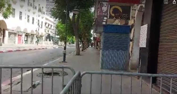 غلق وسط العاصمة وانتشار أمني في كل الشوارع