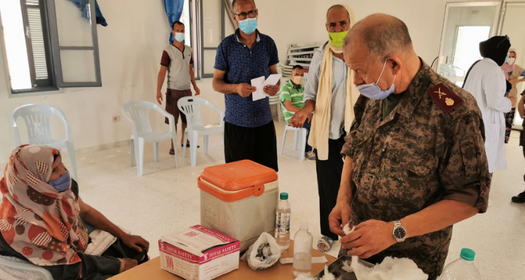 وزارة الدفاع : تواصل حملات التلقيح في خمس ولايات
