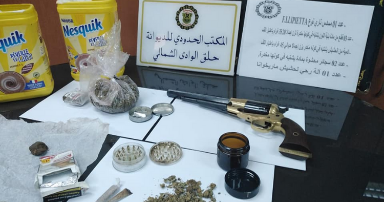 ميناء حلق الوادي: حجر مسدس وكمية من المخدرات بحوزة مسافر