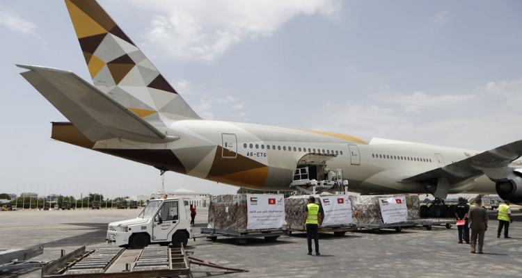 مطار قرطاج: وصول مساعدات طبية من الإمارات