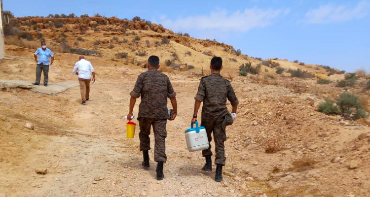 المؤسسة العسكرية تستعد لإنجاح اليوم الوطني للتلقيح