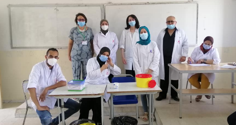 آخر تحيين :  تلقيح 264 ألف شخص الى حدود منتصف النهار