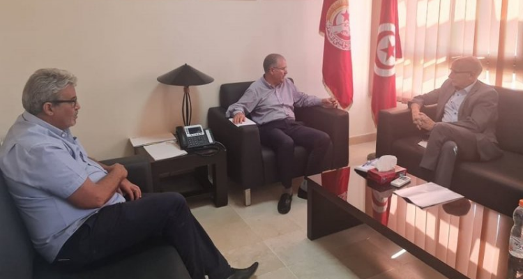 الطبوبي يلتقي سفير الإتحاد الأوروبي بتونس