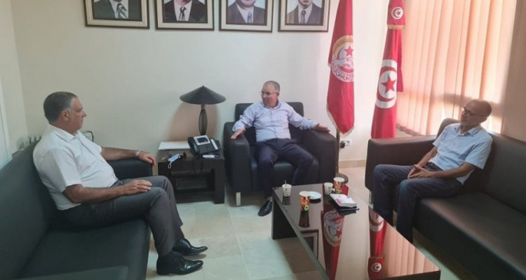 الطبوبي يلتقي غازي الشواشي ومحمد الحامدي