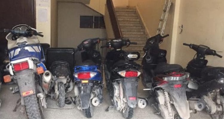 المكنين: حجز دراجات نارية مجهولة المصدر داخل منزل