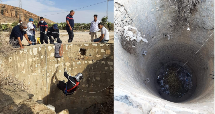 الروحية/ سليانة: كهل يلقي بإبنه حديث الولادة  في بئر عميقة