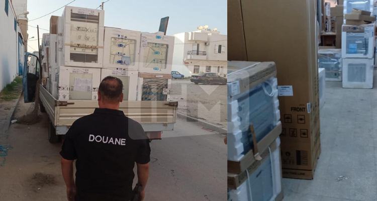 سوسة: حجز كمية من المواد الكهرومنزلية  بقيمة 130 ألف دينار