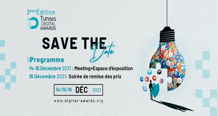 Communiqué de presse  : Tunisia Digital Awards