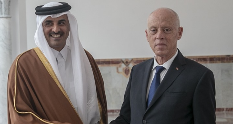 رئيس الجمهورية يهنئ أمير قطر بنجاح انتخابات مجلس الشورى