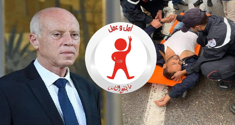 حركة أمل وعمل تحمّل رئيس الدولة مسؤولية الاعتداء على الصحفيين بسبب "خطاباته العنيفة''