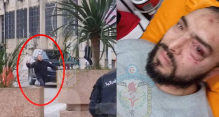 هوية الشخص الذي هاجم أعوان الأمن أمام وزارة الداخلية