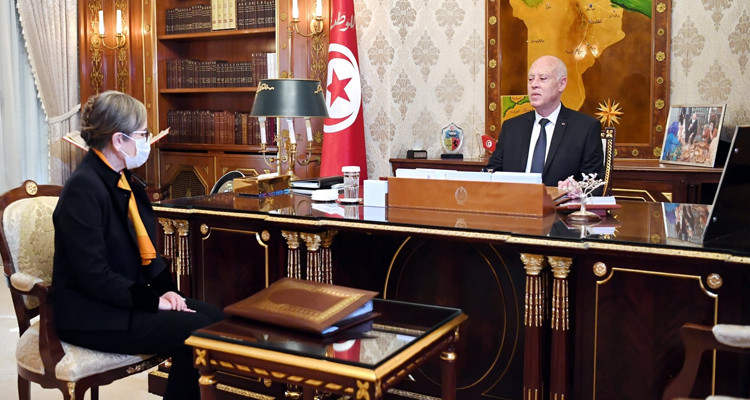 فحوى لقاء قيس سعيد برئيسة الحكومة  نجلاء بودن