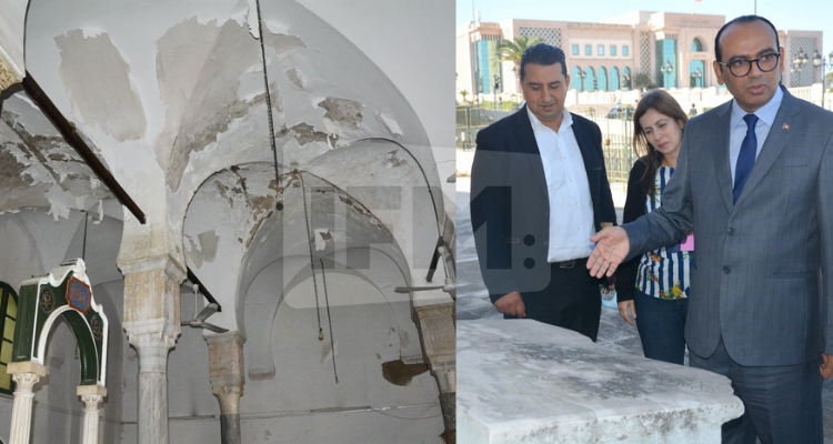 مغلق منذ 2011: وزير الشؤون الدينية يدعو لترميم الجامع الحفصي بالقصبة