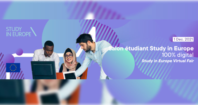 Salon étudiant virtuel Tunisie - Maroc Study in Europe