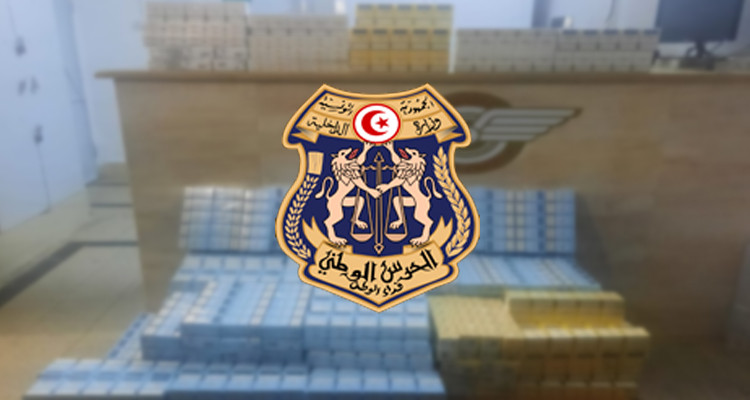 مجاز الباب: ضبط سيارة محمّلة بكميّات من علب السجائر
