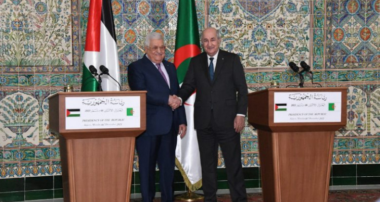الجزائر تتبرّع بـ 100 مليون دولار لدولة فلسطين
