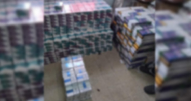 الصخيرة: حجز كميات من السجائر المهربة  داخل شاحنة