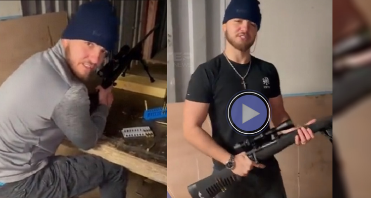 مسلح فرنسي يهدد الجزائريين والمغاربة بالقتل