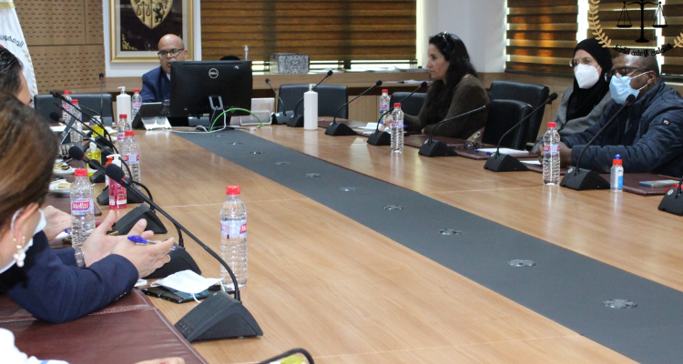 رئيس المجلس الأعلى للقضاء يلتقي عددا من منظمات المجتمع المدني